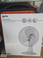 Igenix 12" Desk Fan