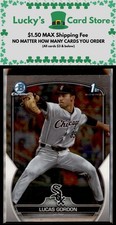 2023 Bowman Draft #BDC-126 Lucas Gordon Chrome