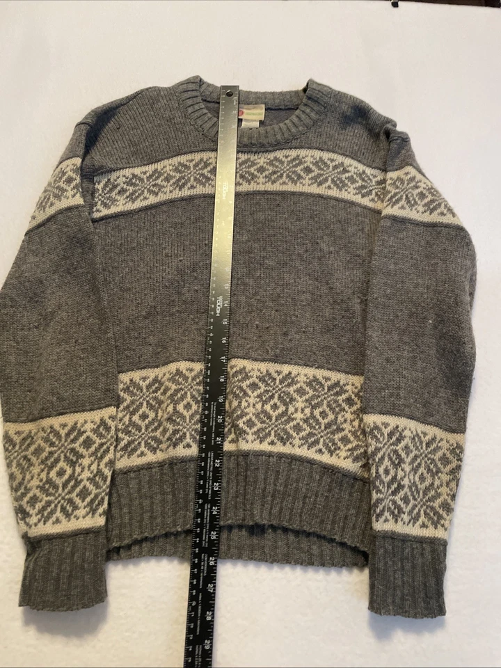 Vintage 60’s Sweater Sears Kings Road Large Wool Blend Snow Men’s Christmas Ski - Image 4 of 4