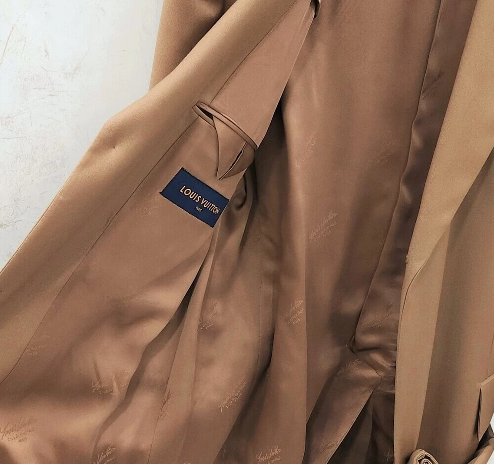 LOUIS VUITTON（LV） Giacca damier con cintura Louis Vuitton 130287552