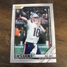 MAC JONES - 2021 NFL PANINI INSTANT CARD #106 PATRIOTS WINNINGEST ROOKIE QB