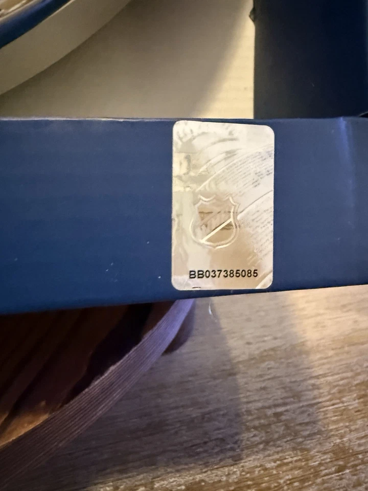 Reloj de pared WinCraft promocional “00/00” Pittsburgh Penguins redondo cromado nuevo en caja Foto 2 de 3