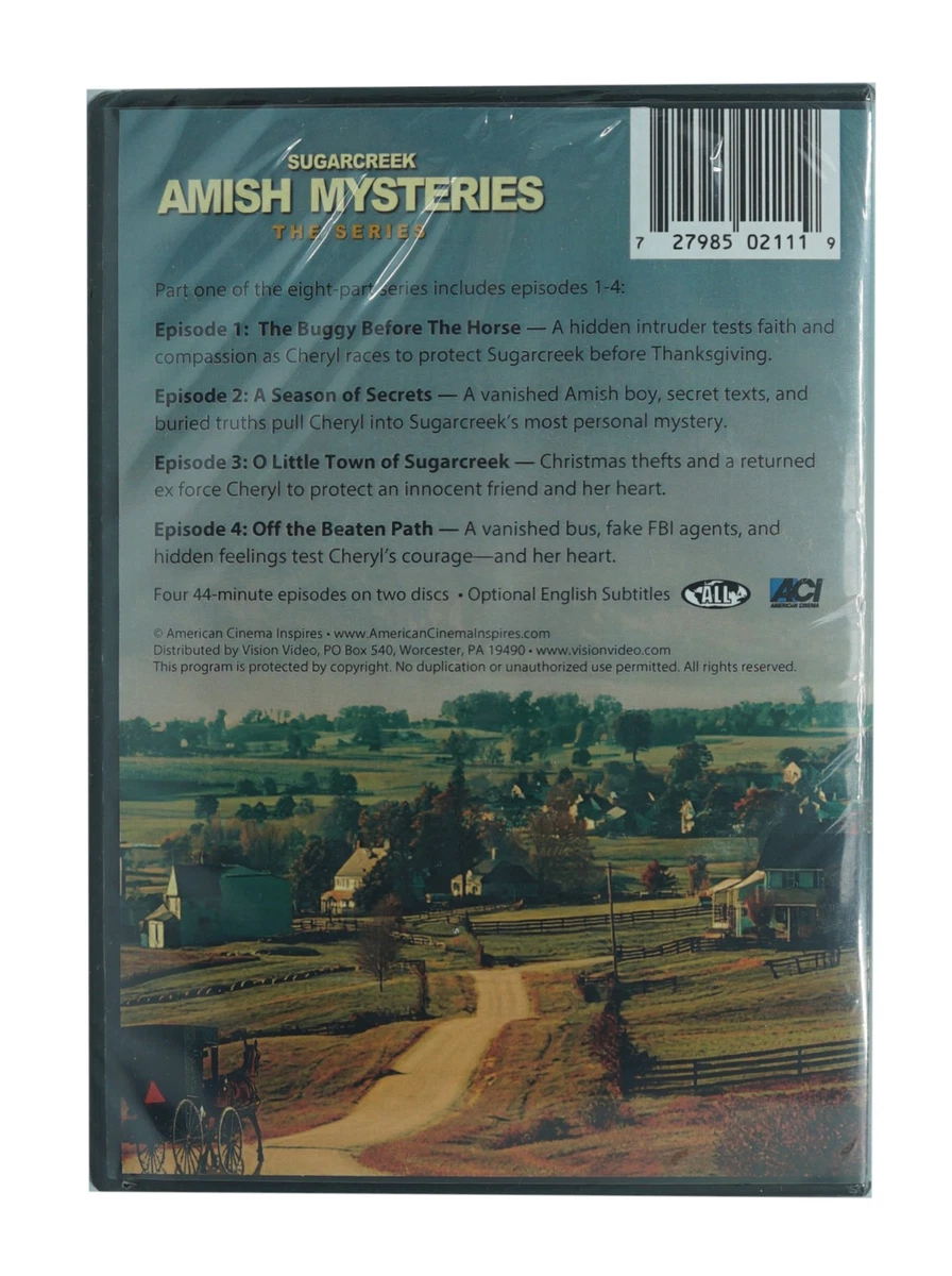 Sugarcreek Amish Mysteries Part 1 NEW DVD Christian Episodes 1-4 Mystery Drama