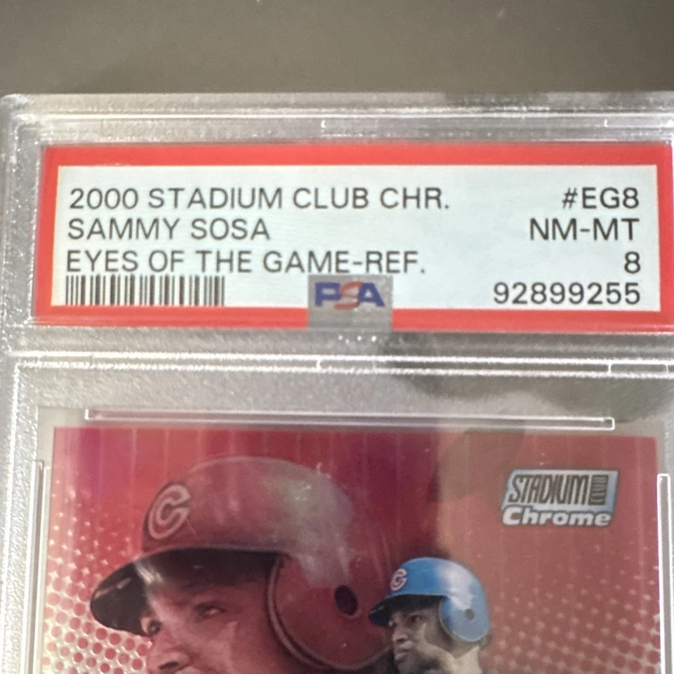 2000 Stadium Club Chr Sammy Sosa EG8 - Image 3 of 4