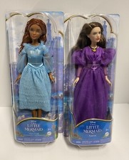 Mattel Disney The Little Mermaid Vanessa Fashion and Ariel on Land Dolls NEW!