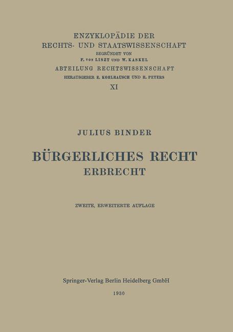 Thumbnail - Bürgerliches Recht | Buch | 9783662417034
