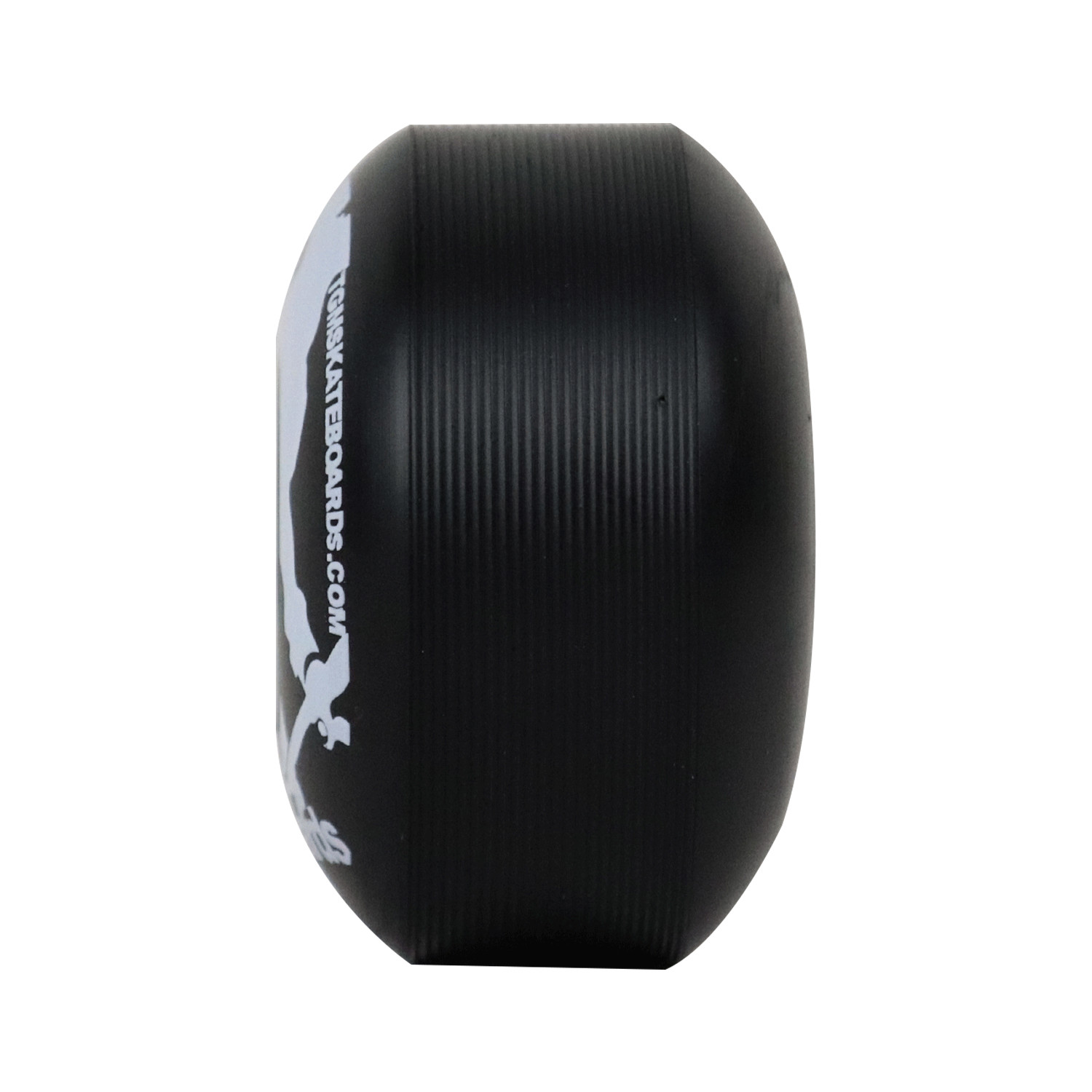 TGM Skateboard Wheels 52mm 99A Black - Super High Rebound for Street and Park