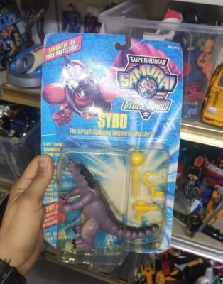 SUPERHUMAN SAMURAI SYBO Megavirus Monster Actionfigur Playmates