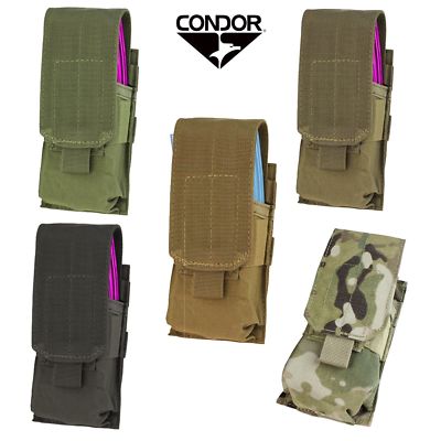 Condor MA5 Tactical Single 5.56/.223 Rifle Magazine Mag MOLLE Pouch Holster
