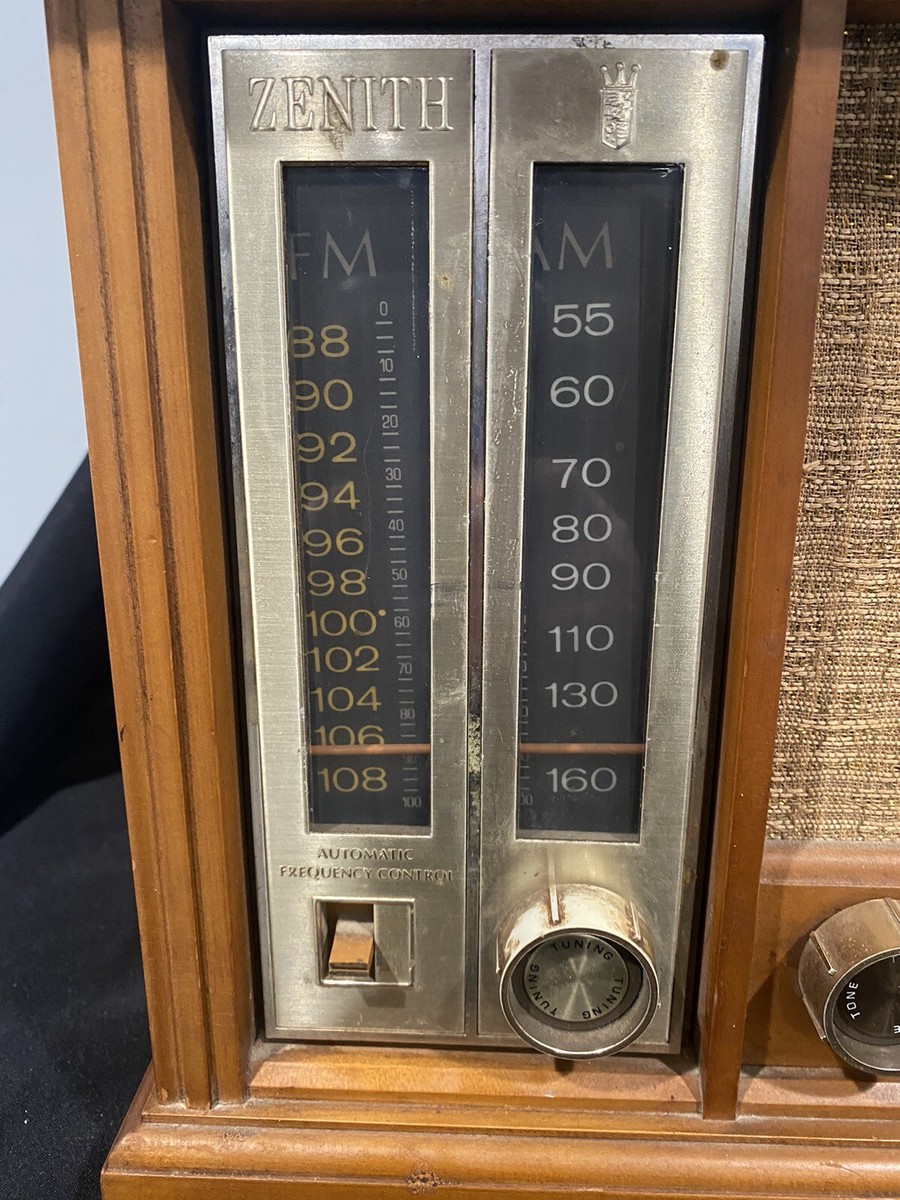 Vintage 1960s Zenith Long Distance Am/Fm Radio Model N731 | eBay