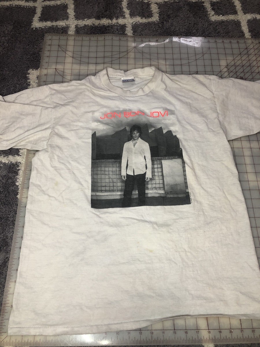 Vintage T-shirt Jon Bon jovi one wild night world tour SZXL Read