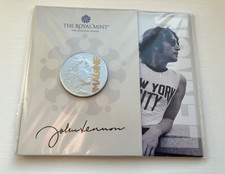 ~Simply Coins~ 2025 John Lennon Colour Five 5 Pound Coin Sealed Pack IN HAND!!!
