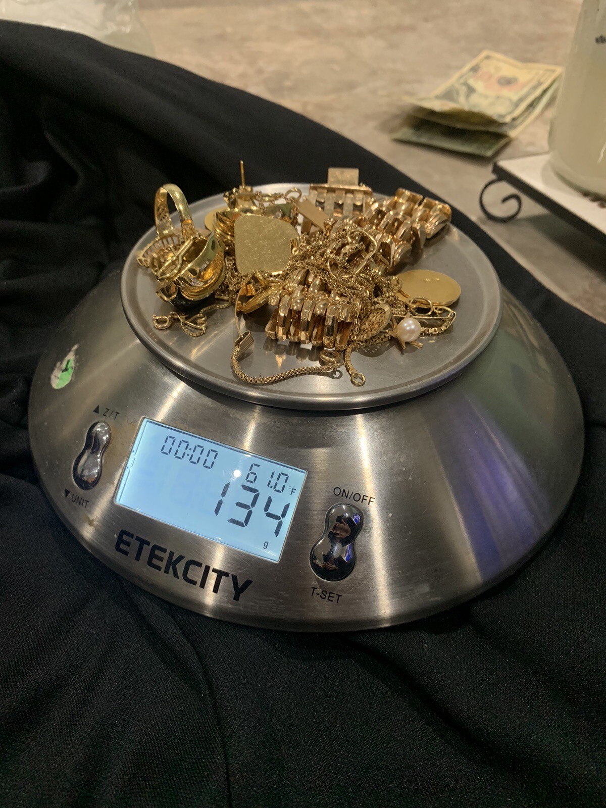 Lot 18K Scrap Gold Jewelry eBay