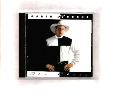 GARTH BROOKS THE CHASE 1992 CD~WALKING AFTER MIDNIGHT-NIGHT RIDER'S LAMENT++
