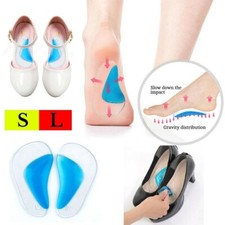 Orthopedic Insoles Flatfoot Soft Silicone Relief For Fatigue