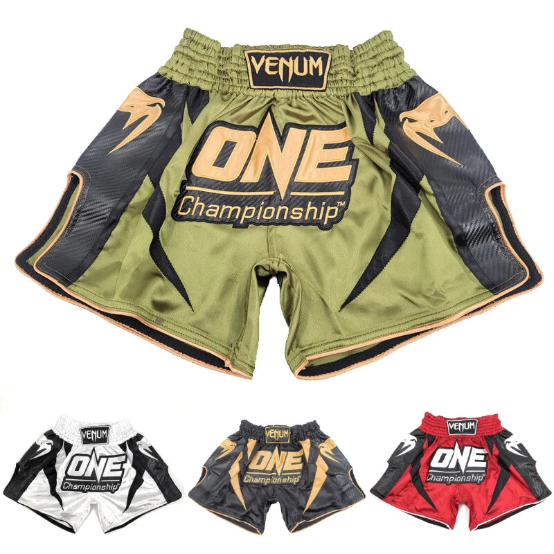 MMA Venom Champ Boxing Trunks Muay Thai Shorts Men's Training
