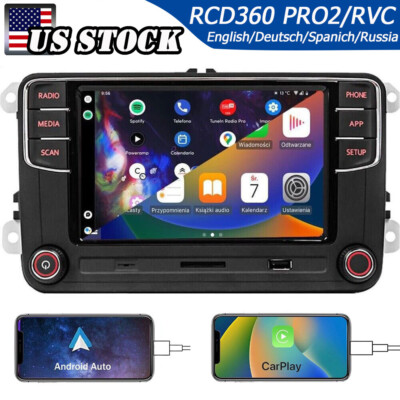 SCUMAXCON Car Radio RCD360 PRO2 330 Carplay AndroidAuto RVC For VW GOLF JETTA CC