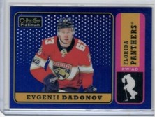 2018 2018-19 O-PEE-CHEE PLATINUM EVGENII DADONOV BLUE RAINBOW RETRO 018/149 R-42