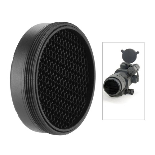 Tactical Scope Protector Sunshade Defender Cover Honeycomb Mesh Protective 30MM - Picture 5 of 6