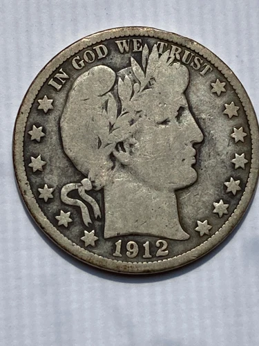 1912-D Barber Half Dollar; VG+ with 4 Letters of LIBERTY Present; K061