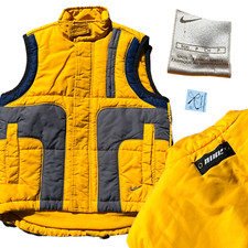 Nike Colorblock Y2K Puffer Vest Kids Sz S 8
