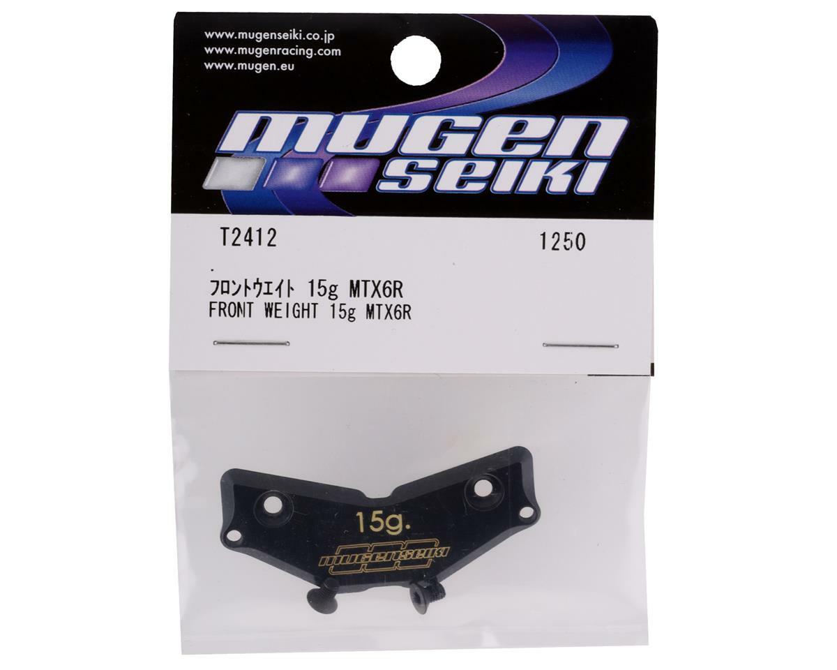 Mugen Seiki MTX7 Front Chassis Weight (15g) [MUGT2412] | eBay