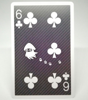 Blooper 6 Club SUPER Mario Retro Art Spielkartenspiel Trumpf Nintendo