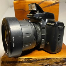 Pentax PZ 20 35MM SLR Film Camera With Tamron AF Aspherical 28-80MM Lens