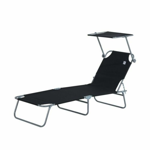 Verdelook Sdraio Pieghevole In Metallo Tortora - Serie Infinity 101x63x86cm - Foto 3