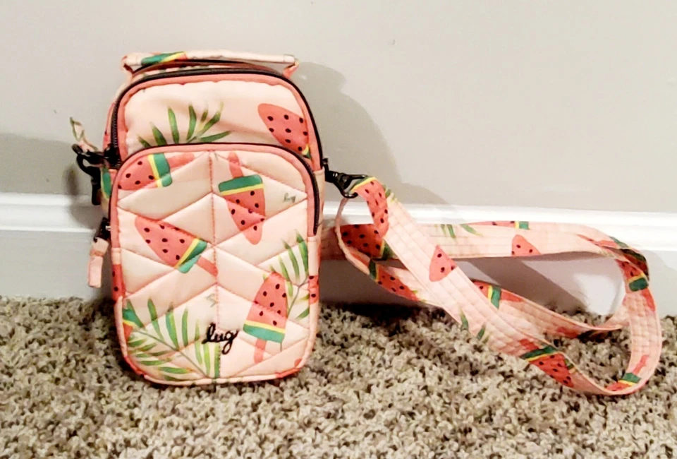 Bolso Bandolera Lug Skeeter Mini Convertible - Paleta Sandía