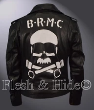 Marlon Brando Johnny Strabler BRMC The Wild One Classic Double Rider Jacket