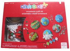 Creatology Christmas Ornament Craft Kit For Kids Glitter Poms Sequins Paint NEW