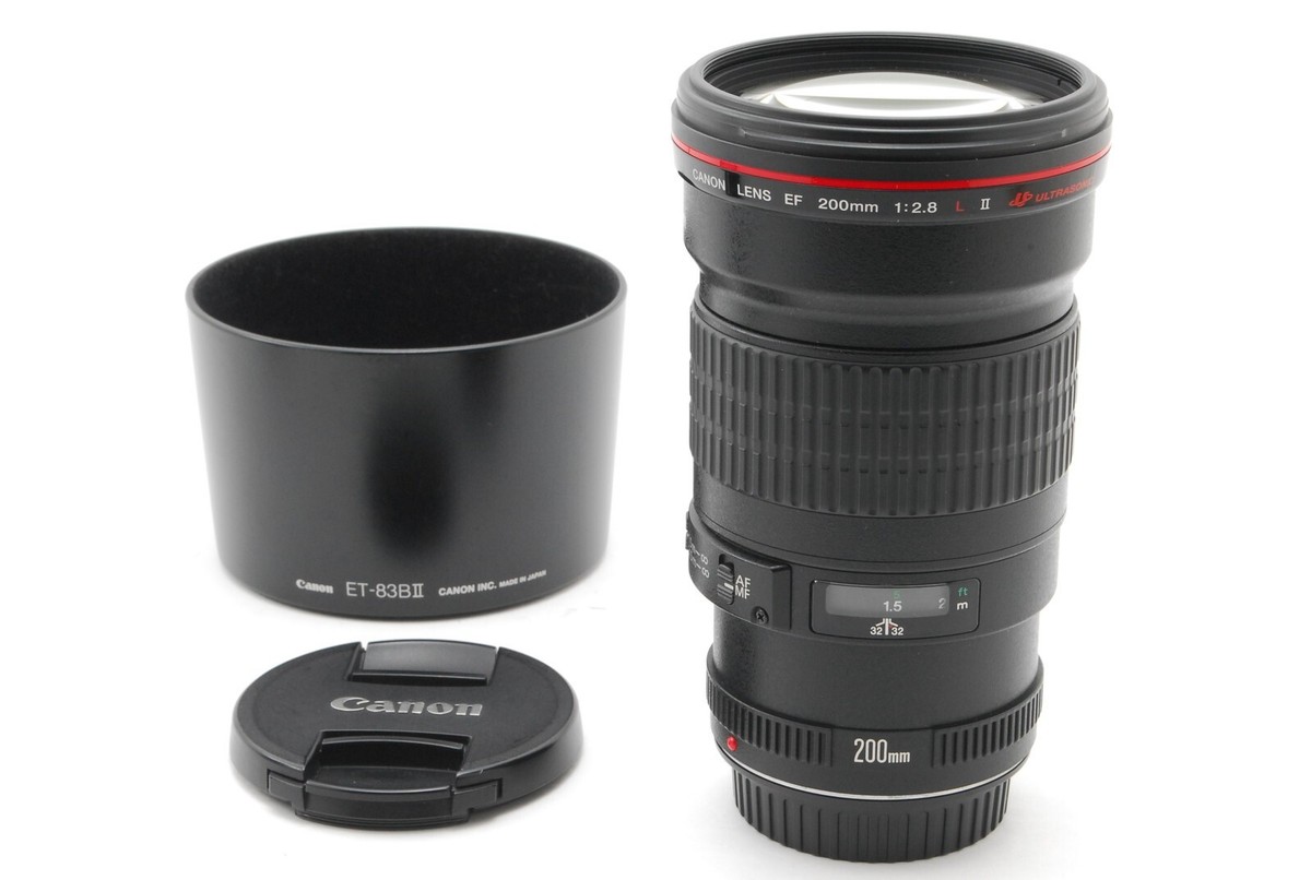 Near Mint] Canon EF 200mm f/2.8L II USM Telephoto Fixed Lens