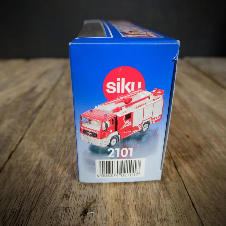 Siku 2101 Feuerwehr, MAN Fire Engine Tender, 1/55, Boxed - Image 3 of 4