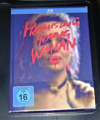 PROMISING YOUNG WOMAN LIMITIERTES NUMMERIERTES MEDIABOOK COVER B BLU RAY+DVD NEU
