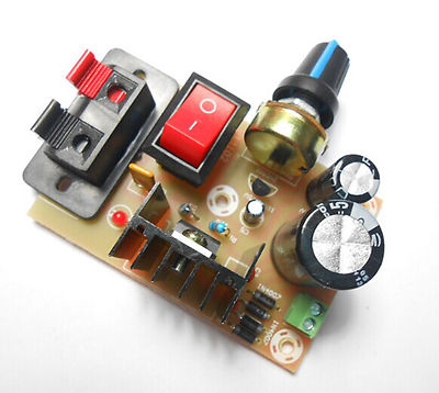 LM317 Step Down DC 5V-35V to 1.25V-30V DIY Kits AC/DC Power Supply Module