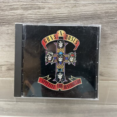 Guns n Roses ''Appetite For Destruction'' 1987 CD Rock Hair Metal Music