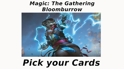 MTG Magic Bloomburrow PICK YOUR CARD Including Commons, Mythic, Rare, Foils BLB