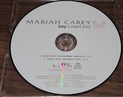 mariah carey boy cd promo マライア Mariah Carey Boy (Cd Promo) Rare Collectible Cd Single Music