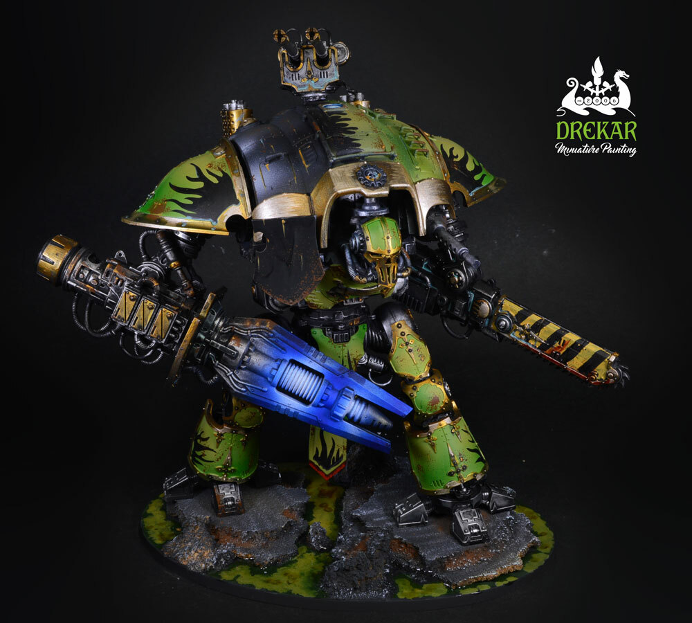 Knight Despoiler Chaos Knights ** COMMISSION ** painting | eBay