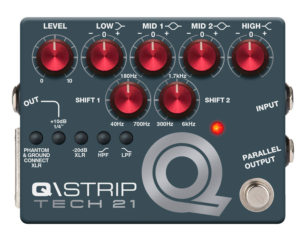 New tech21 Q STRIP Vintage Studio EQ in a Box Equalizer New tech21 Q STRIP Vintage Studio EQ in a Box Equalizer
