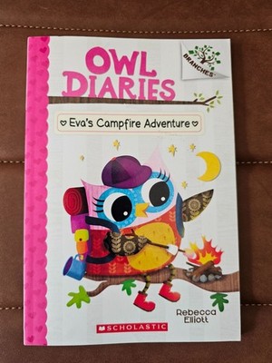Eva's Campfire Adventure: a Branches Book (Owl Diaries #12) - by Rebecca Elliott