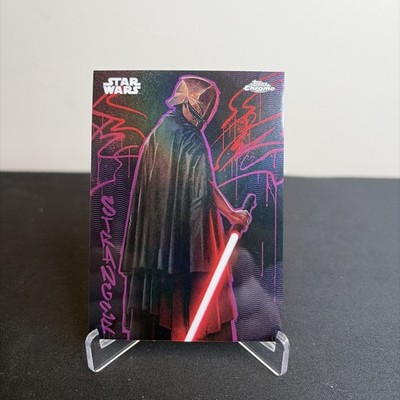 2025 Topps Chrome Star Wars chrome  The Stranger  Graffiti Case Hit GG-20