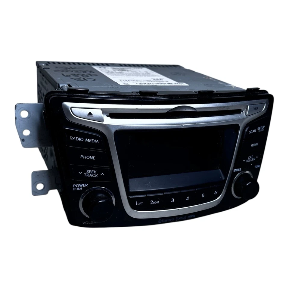 Receptor de radio reproductor de CD Hyundai Accent Am Fm 2012-2014 BG2PQ Foto 2 de 4