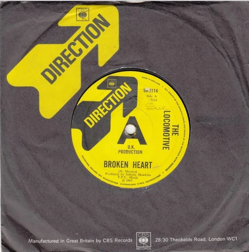 THE LOCOMOTIVE*BROKEN HEART/RUDY-A MESSAGE TO YOU*1967UK PROMO REGGAE ROCKSTEADY