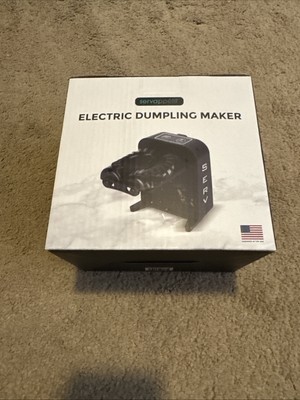 Servappétit Black Electric Dumpling Maker NEW in Box