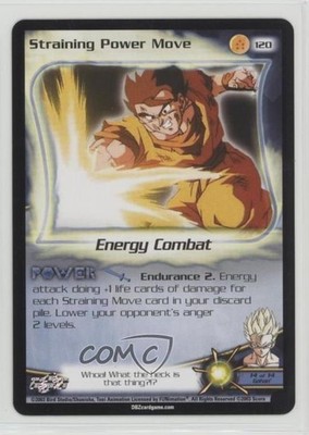 2003 Score Dragon Ball Z CCG - Fusion Saga Cosmic Anthology Straining Power Move