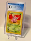 1999 Pokemon Base Set 1st Edition Nidorino #37 Shadowless CGC 8.5 NM/MINT+