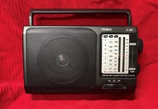 Prunus J-05 AM / FM / WB 3 Band Portable Radio TESTED Battery Operated No Cord