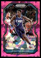 Dwayne Bacon 2020-21 Panini Prizm #39 Hornets Insert ? SEE SCAN! FREE SHIP